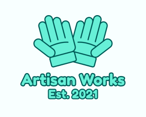 Working Safety Gloves logo design