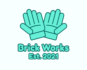 Working Safety Gloves logo design