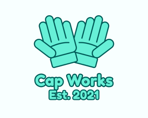 Working Safety Gloves logo design