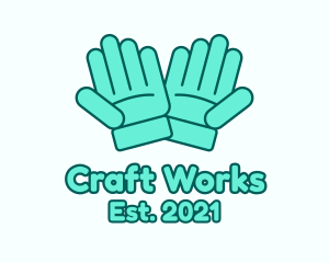 Working Safety Gloves logo design