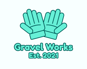 Working Safety Gloves logo design