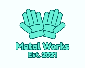 Working Safety Gloves logo design