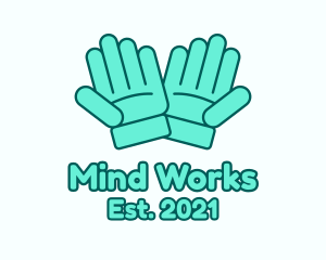 Working Safety Gloves logo design