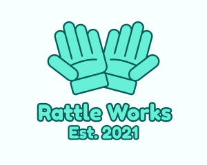 Working Safety Gloves logo design