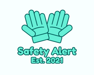 Working Safety Gloves logo design