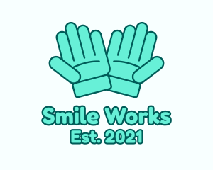 Working Safety Gloves logo design