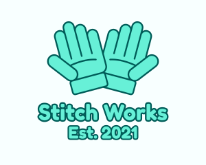 Working Safety Gloves logo design