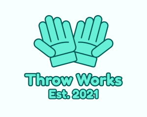 Working Safety Gloves logo design