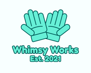 Working Safety Gloves logo design