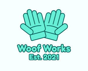 Working Safety Gloves logo design