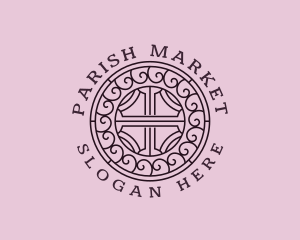 Sacred Cross Parish logo design