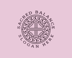 Sacred Cross Parish logo design