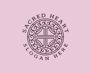 Sacred Cross Parish logo design