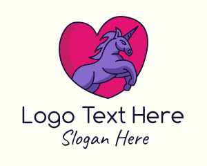Unicorn Horse Love logo