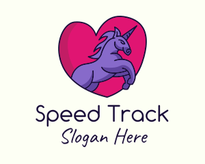 Unicorn Horse Love logo