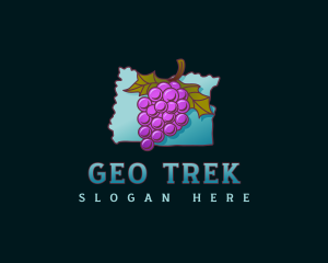 Oregon Grape Fruit logo design