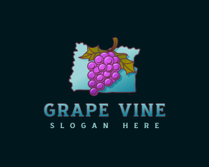 Oregon Grape Fruit logo design