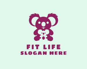 Wildlife Koala Baby logo