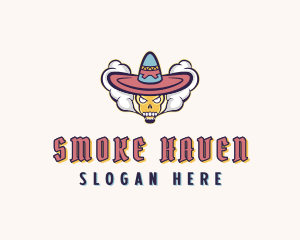 Skull Bone Smoking logo