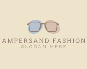 Minimalist Fashion Eyeglass logo design