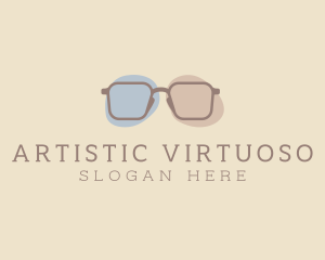 Minimalist Fashion Eyeglass logo design