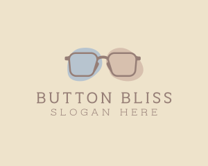 Minimalist Fashion Eyeglass logo design