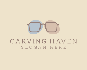 Minimalist Fashion Eyeglass logo design