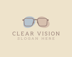 Minimalist Fashion Eyeglass logo design