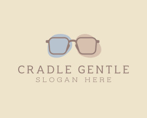 Minimalist Fashion Eyeglass logo design