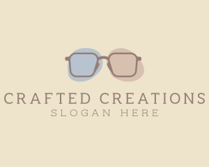 Minimalist Fashion Eyeglass logo design