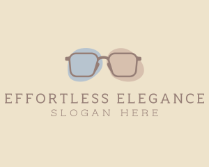 Minimalist Fashion Eyeglass logo design