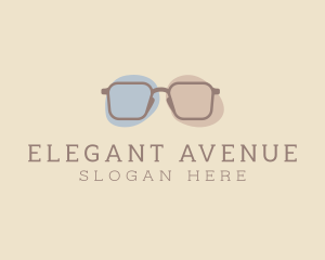 Minimalist Fashion Eyeglass logo design