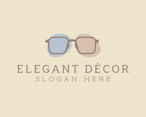 Minimalist Fashion Eyeglass logo design