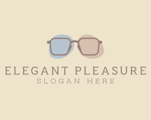 Minimalist Fashion Eyeglass logo design