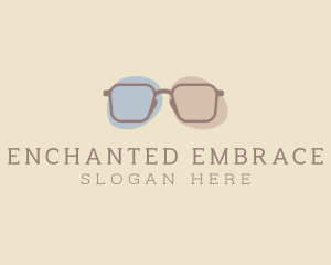 Minimalist Fashion Eyeglass logo design