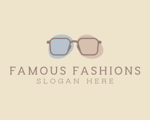 Minimalist Fashion Eyeglass logo design