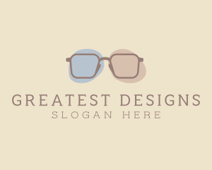 Minimalist Fashion Eyeglass logo design