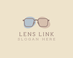 Minimalist Fashion Eyeglass logo design