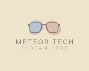 Minimalist Fashion Eyeglass logo design