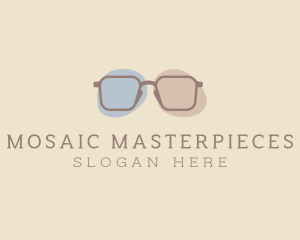 Minimalist Fashion Eyeglass logo design