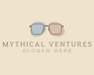 Minimalist Fashion Eyeglass logo design