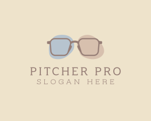 Minimalist Fashion Eyeglass logo design