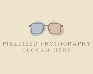 Minimalist Fashion Eyeglass logo design