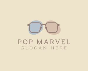 Minimalist Fashion Eyeglass logo design