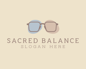 Minimalist Fashion Eyeglass logo design