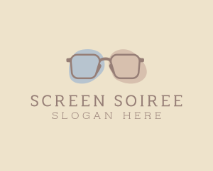 Minimalist Fashion Eyeglass logo design