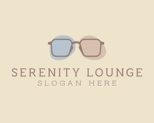 Minimalist Fashion Eyeglass logo design