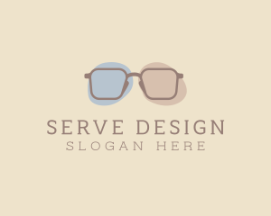 Minimalist Fashion Eyeglass logo design