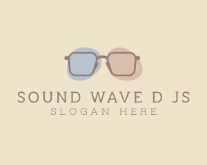 Minimalist Fashion Eyeglass logo design