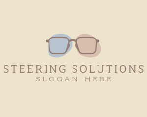 Minimalist Fashion Eyeglass logo design